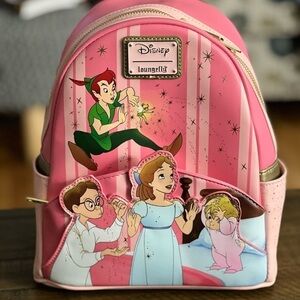 Disney Peter Pan You Can Fly 70th Anniversary Mini Backpack Loungefly NWT